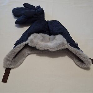 Starting Out Navy and Gray Kids Winter Hat